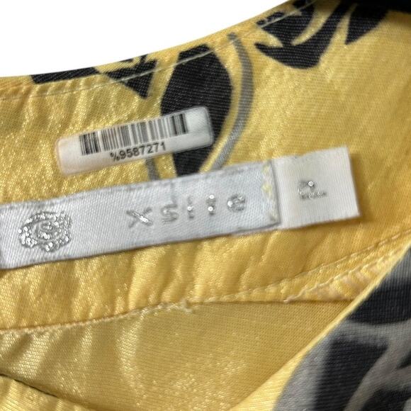 Y2K Yellow Floral Mini Dress 2000s Aesthetic, Cottagecore & Coquette Style - Picture 4 of 10